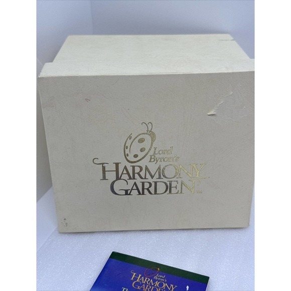 Harmony Kingdom Lord Byron's Harmony Garden "SUMMER BOUQUET" Trinket 2538/5000 - Picture 10 of 11